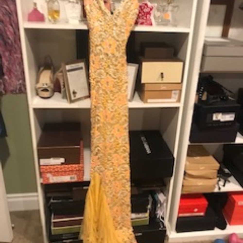Nurielle Couture Swarovski gown